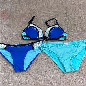 Blue swimsuit bundle